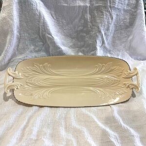 Lenox Spring Garden Platinum Celery Dish serving dish replacement discontinued
